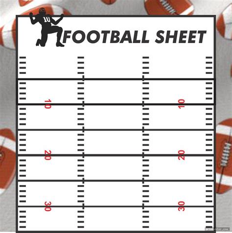 Printable Football Playbook